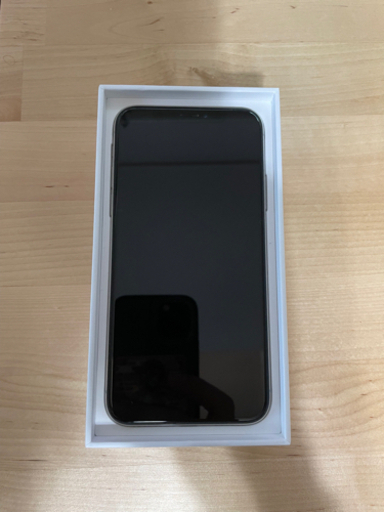 iPhone X 256G シルバーSIMロック解除済み