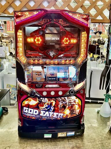 ジャンク品 パチスロ ゴッドイーター スロット実機