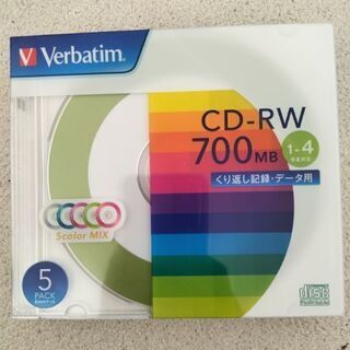 【未開封】CD-RM 700MB（繰り返し記録可能）