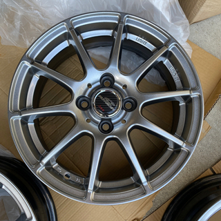 新品　未使用  15インチ 5.5J PCD100 4穴 4本セット