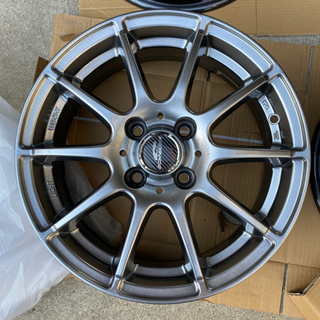 新品　未使用  15インチ 5.5J PCD100 4穴 4本セット