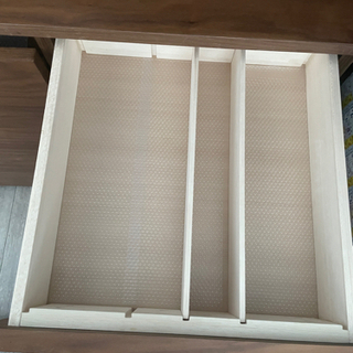 無印良品 木製カップボード ウォールナット 食器棚 88㎝