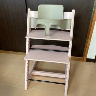【リラックマ】ストッケ トリップトラップ ペールピンク　No5　チェアー リラックマ様専用】ストッケ トリップトラップ ペールピンク No5
