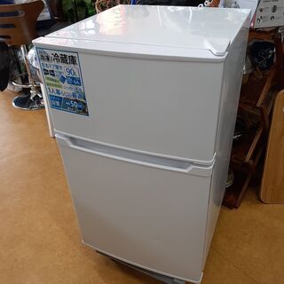 Elec-Diamond タンスのゲン◇2ドア冷凍冷蔵庫 90L...