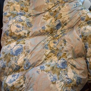 羽毛布団　シングル　ジャーマンダックダウン90%　1.2kg