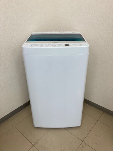 【美品】【地域限定送料無料】洗濯機  Haier 4.5kg 2018年製  ASA100306