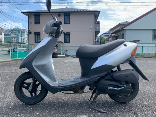 スズキ セピア 50 cc 原付 旧車 スクーター 2スト 実動 書類 カギあり