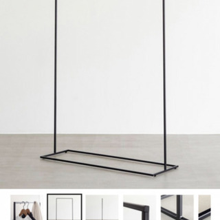 KANADEMONO アイアンハンガーラック ミニマル アート ハンガーラック – KANADEMONO