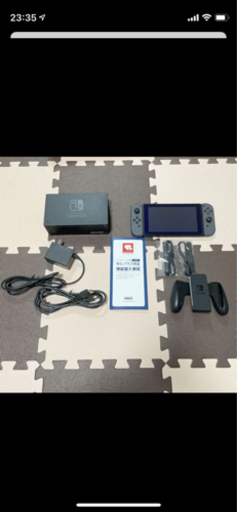 Nintendo Switch 本体 グレー 美品