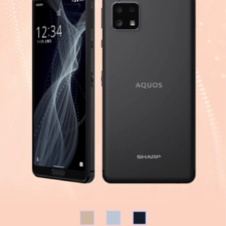 【ネット決済・配送可】AQUOS sense4 lite ブラック