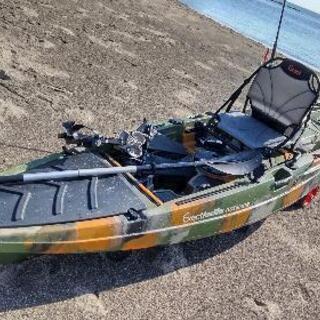 カヤック 浅黒い EX3600ZR 12ft ポセイドン フィッシングカヤック カヤック 浅黒い EX3600ZR 12ft ポセイドン フィッシングカヤック