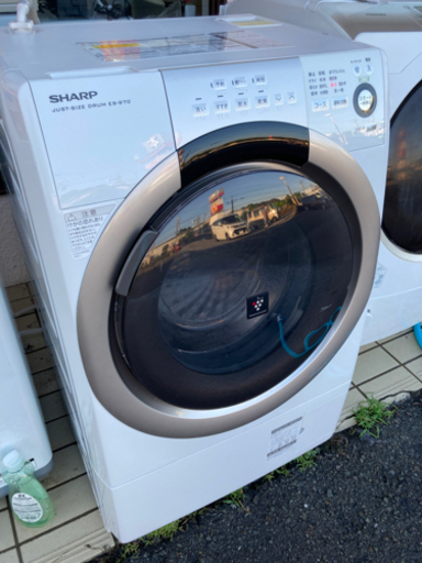 49,800円→47,800円】シャープ ドラム式プラズマクラスター洗濯乾燥機