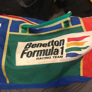 Formula1バッグ　ベネトン　f1 フォーミュラ