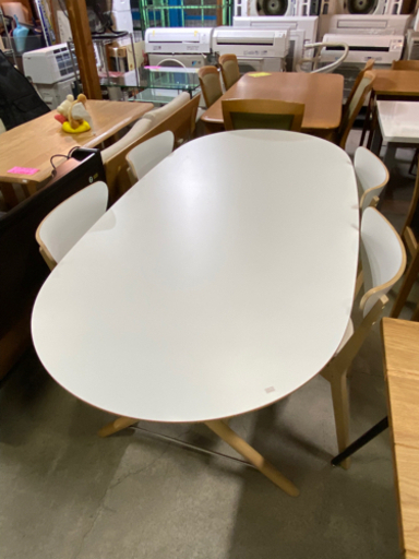 大型テーブル!!ダイニングorミーティングテーブル 椅子×4脚セット 配送もお気軽にお問い合わせください!!