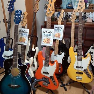 【ネット決済】新古品ギター、エレキ、アコギ一律千円！！！