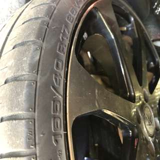 17インチ　632 オクトテック　pcd100 4穴　直接引き取り限定