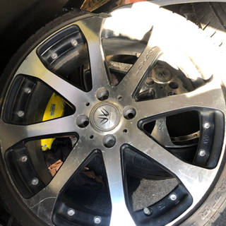 17インチ　632 オクトテック　pcd100 4穴　直接引き取り限定