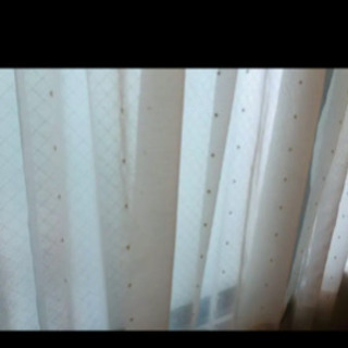 unico ウニコ　カーテン　ポルク　イエロー　大小4枚セット