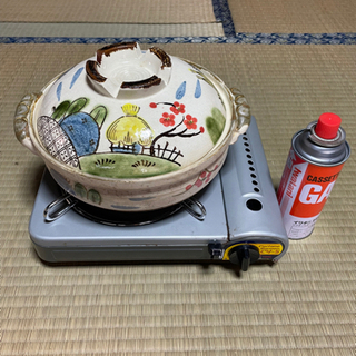 カセットコンロ付き土鍋