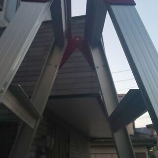 新しい【綺麗】9尺（10尺）その3 伸縮式脚立 新しい【綺麗