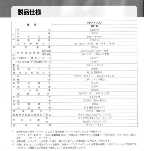 【お取引中】ブリヂストン　アシスタワゴン