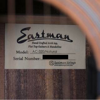 弦楽器、ギター 【定価10万円のアコギ】Eastman AC-320 / Natural