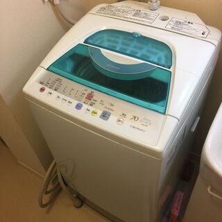 お譲りいたします。日立全自動洗濯機「白い約束」NW-Z70(W)...