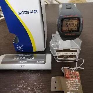 CASIO スポーツギア　STW−1000 　ソーラー電波時計　作動品