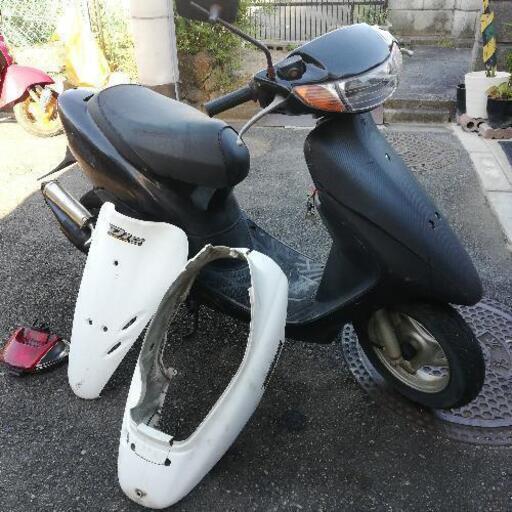 安く、いそぎで、dio af35  zx  チャンバーつき、カウル予備つき