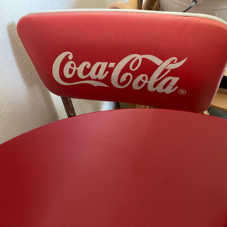テーブル&イス　コカコーラ