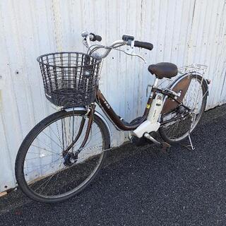 10-10電動アシスト自転車　ヤマハ　PASリチウム　バッテリー　充電器　鍵付き　電動自転車