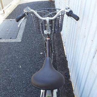 10-10電動アシスト自転車　ヤマハ　PASリチウム　バッテリー　充電器　鍵付き　電動自転車