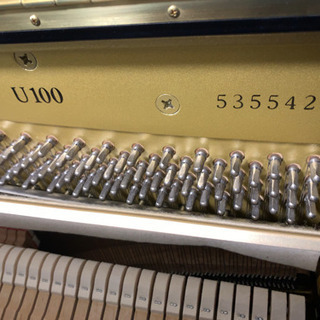 【文句無し新品同様】YAMAHA製 アップライトピアノ U100