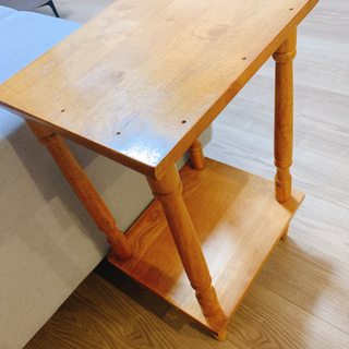 サイドテーブル 木製 ナチュラルカラー