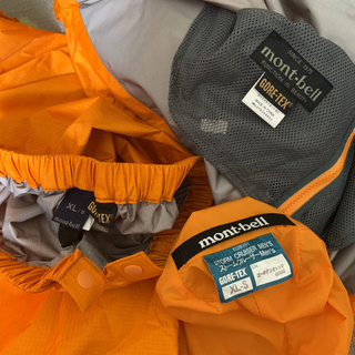 【mont-bell】ストームクルーザー　上下セット　試着のみの美品！