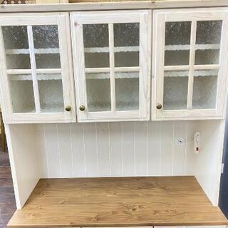 キッチンボード(シナモ105 WH
食器棚　
比較的綺麗です