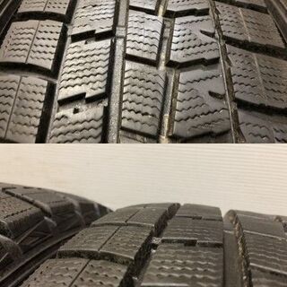 【DUNLOP WINTER MAXX WM01 215/60R16】スタッドレス【VOLVO XC 純正ホイール 16インチ 7J5HPCD108+48】2018年製 バリ溝　(VTI397)クレジットカード QRコード決済可能