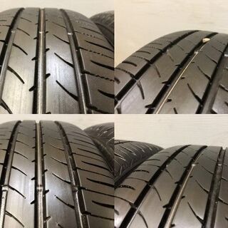 【TOYO NANOENERGY 3 plus 185/65R15】夏タイヤ【日産 純正ホイール 15インチ 6J4HPCD100+40】バリ溝 ウイングロード ティーダ等　(MTD152) クレジットカード QRコード決済可能