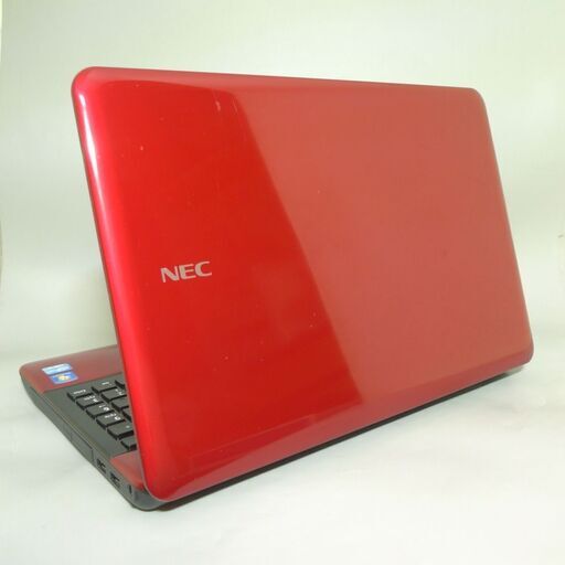新品爆速SSD レッド 赤色 ノートパソコン 良品 15型ワイド NEC PC ...
