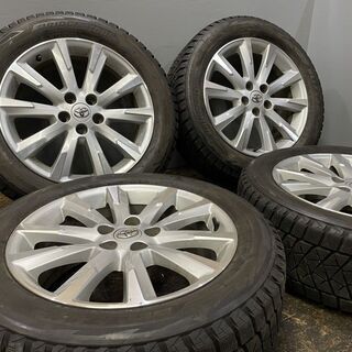 BS BLIZZAK DM-V2 235/55R18】【トヨタ ヴァンガード 純正ホイール 18 