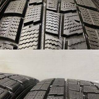 【DUNLOP WM01 175/60R15】【日産 AUTECH 純正ホイール 15インチ 5.5J4HPCD100+50】バリ溝 バランス調整済 キューブ等　(MTK114)クレジットカード QRコード決済可能