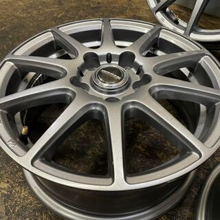 HOT STUFF WAREN LAFFITE RP7 ホットスタッフ ヴァーレン 15インチ 6J5HPCD114.3+43 セレナ等 即決　(VHO187)クレジットカード QRコード決済可能