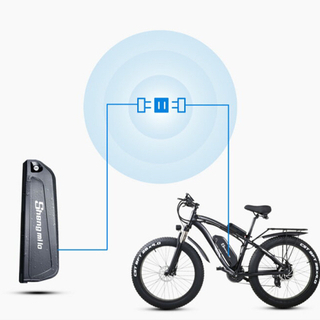 Shengmilo Mx02S最強パワーのモペット★高級版★BAFANG製48V1000W18Ahモーター  電動アシスト ファットバイク マウンテンバイク 自転車 電動 フル電動自転車 スノーバイク フルアルミ製 26インチ スポーツ アク