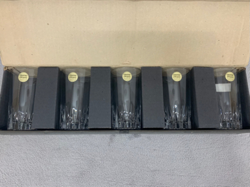 【値下げしました】CRISTAL DARQUES（クリスタルダルク） ロング グラス  セット掃除済み フランス France