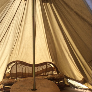 4m 帆布1ポールテント グランピングテント 格安