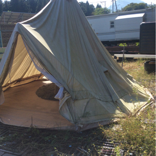 4m 帆布1ポールテント グランピングテント 格安