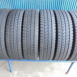 ブリヂストン BLIZZAK W979 205/85R16 117/115L LT 6本 8分溝2本と