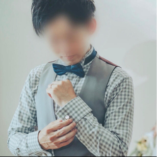 【ネット決済・配送可】ウイングカラーシャツ2枚　ネクタイセット　結婚式