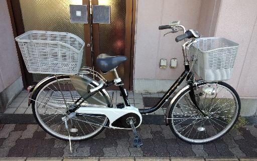 (本体のみ)Panasonic ViVi NX 26吋電動アシスト自転車(ブラック)