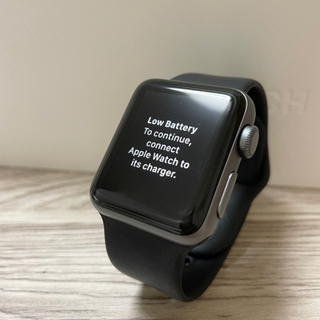 sold】Apple Watch series2 38mm グレー アップルウォッチ 
